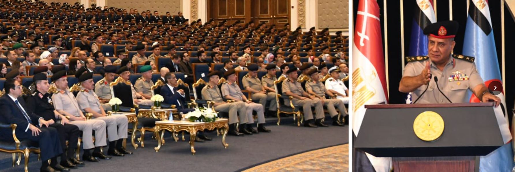 الفريق أشرف زاهر يشهد الإعلان عن دفعات جديدة بالأكاديمية العسكرية وجامعة كيان