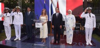 نائب محافظ الإسكندرية تشارك في احتفالية العيد الوطني الفرنسي نيابةً عن المحافظ
