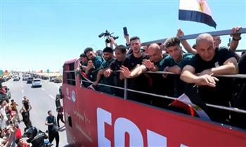 دانا مدحت: استقبال المنتخب عكس فخر المصريين بما حققه أبطال الفراعنة