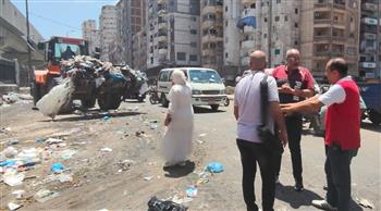   محافظ الإسكندرية: حملات مكثفة بالأحياء لمواجهة النباشين والفريزة ورفع كفاءة النظافة العامة