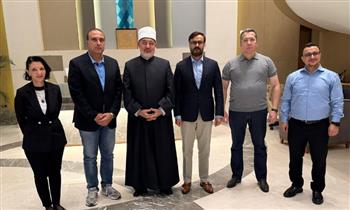   مفتي الجمهورية يبحث مكافحة التطرف مع وفد شنغهاي