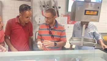 ضبط 463 كيلو لحوم مخالفة بالمنيا