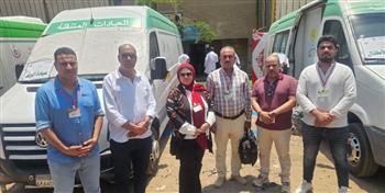 الكشف على 1113 مواطناً في قافلة طبية مجانية بالقليوبية ..صور