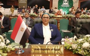 أمل عمار تلقى كلمة مصر خلال فعاليات المؤتمر الوزاري التاسع لمنظمة التعاون الإسلامي