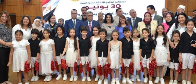 محافظ الدقهلية يشهد احتفالية ذكرى ثورة 30 يونيو