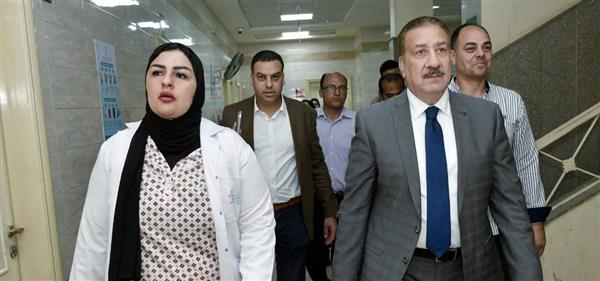 محافظ بورسعيد يتفقد وحدة طب الأسرة بحي العرب