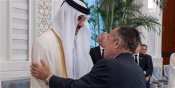 الأمين العام للجامعة العربية يقدم العزاء لأمير قطر