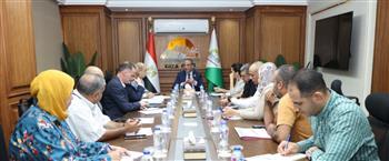 محافظ الجيزة يتابع ملف تقنين أراضي أملاك الدولة