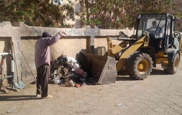الفيوم تكثف حملات النظافة ورفع المخلفات بمراكز المحافظة
