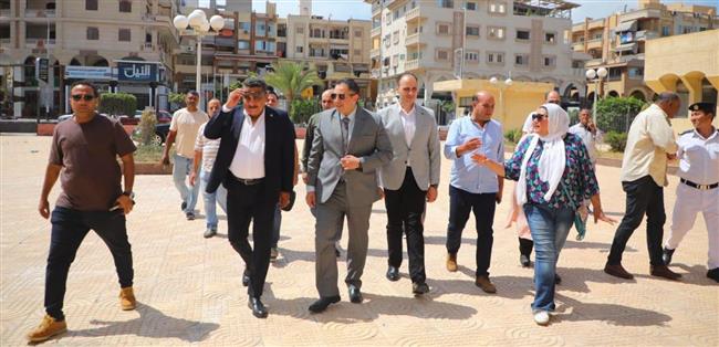 محافظ دمياط يتفقد قصر ثقافة دمياط الجديدة فى مستهل جولته الصباحية 