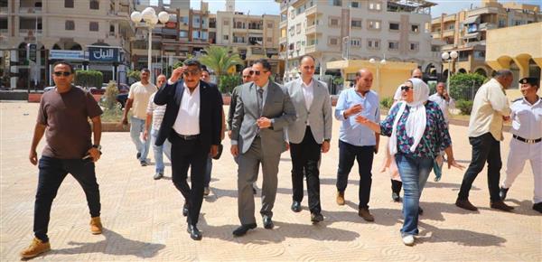 محافظ دمياط يتفقد قصر ثقافة دمياط الجديدة فى مستهل جولته الصباحية