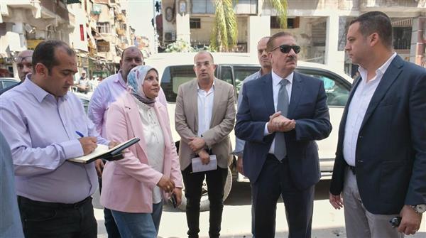 محافظ بورسعيد يتفقد عدد من الأصول غير المستغلة التابعة للمحافظة بحي المناخ