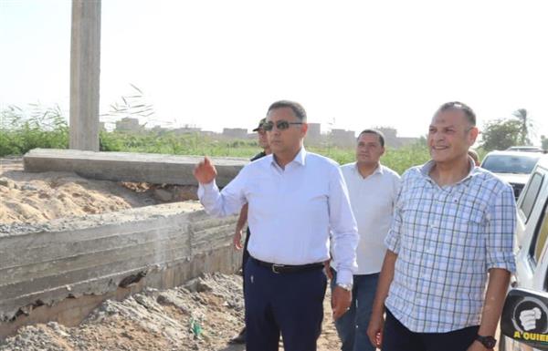 محافظ القليوبية يوجه بإزالة فورية لتعديات على 10 أفدنة زراعية بأبو زعبل