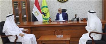   محافظ شمال سيناء يستقبل عدد من مشايخ بئر العبد