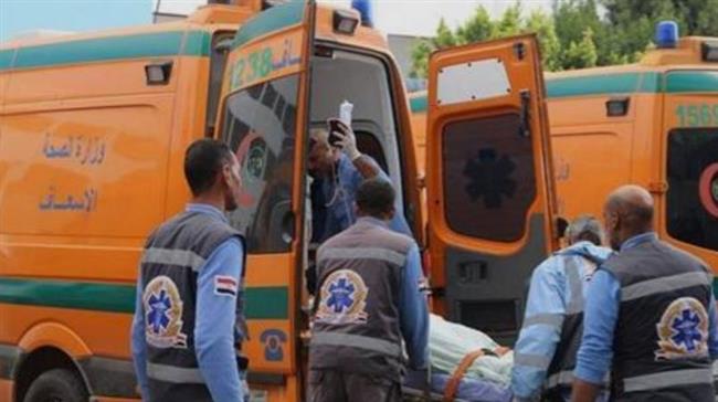   6  مصابين في حادث تصادم على زراعى أسوان