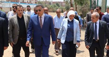   محافظ القليوبية يتفقد مشروعات المبادرة الرئاسية "حياة كريمة" بكفر الصهبي 