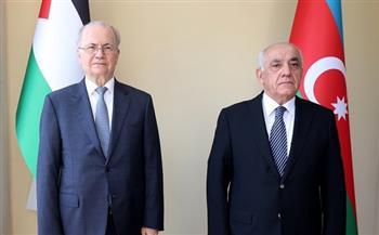 رئيس الوزراء الفلسطيني يبحث مع نظيره الأذربيجاني تعزيز التعاون وآخر المستجدات