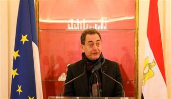 إيريك شوفالييه: توافق مصري فرنسي بشأن القضية الفلسطينية وحرية الملاحة