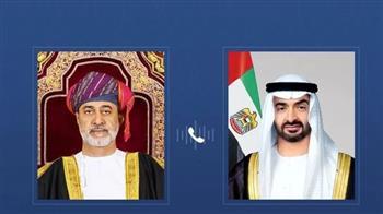 رئيس الإمارات يبحث هاتفيا مع سلطان عمان تطورات الأوضاع بالشرق الأوسط