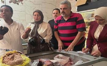   ضبط لحوم فاسدة في حملات بالدقهلية