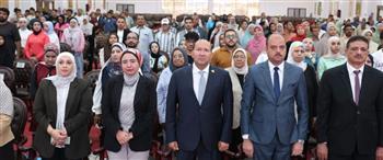 نائب محافظ الوادي الجديد يشهد افتتاح اللقاء التعريفي للمبادرة الوطنية للمشروعات الخضراء الذكية 