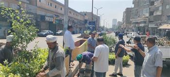   الجيزة تواصل تطوير شارع العامل الأول بإمبابة