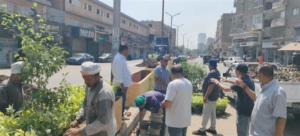 الجيزة تواصل تطوير شارع العامل الأول بإمبابة
