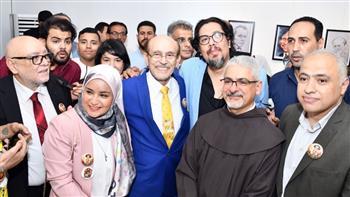 محمد صبحي بعيون فناني العالم.. افتتاح معرض "فارس الفن العربي" بمتحف محمود مختار