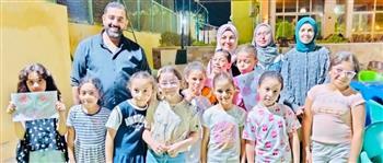 ورش رسم وتلوين وإبداع للأطفال والشباب بمواقع ثقافة المنيا