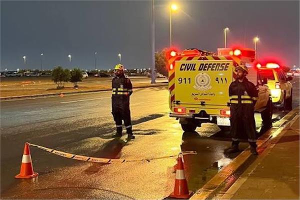 الدفاع المدني السعودي يعلن انتهاء الخطر في ينبع وعودة الأوضاع إلى طبيعتها
