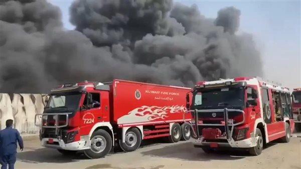 الكويت: اندلاع حريق في محطة كهرباء جراء هجوم إيران