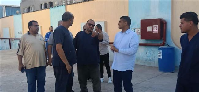الدقهلية تراجع أنظمة الإطفاء والصرف الصناعي بجمصة