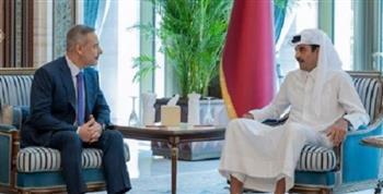 أمير قطر ووزير الخارجية التركي يبحثان علاقات التعاون وجهود خفض التصعيد بالمنطقة