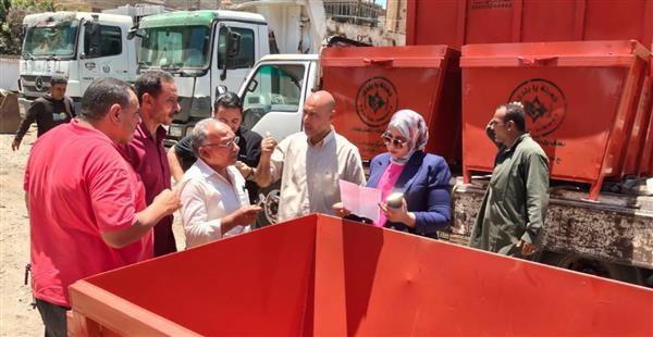 محافظ كفرالشيخ يدعم نظافة الحامول بـ40 وحدة
