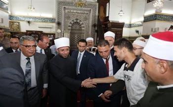 وزير الأوقاف يزور محافظة الدقهلية ويتفقد التصفيات الأولية لـ«دولة التلاوة» بمسجد النصر