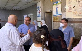   نائب وزير الصحة يتفقد مستشفى حميات حلوان ويوجه بتوجيهات حاسمة لضبط المنظومة