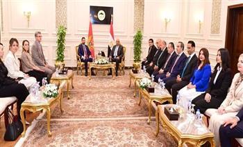  رئيس مجلس النواب يلتقي رئيس جمهورية الجبل الأسود