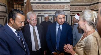   سفارة الولايات المتحدة والسياحة تحتفلان باستكمال مشروع ترميم ضريح السلطان قايتباي 