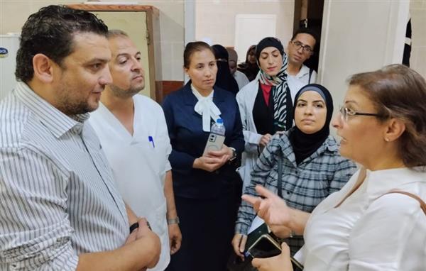 المجلس القومي لحقوق الإنسان يزور مستشفى بنها للصحة النفسية وعلاج الإدمان
