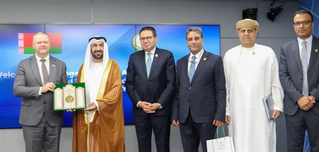رئيس البرلمان العربي يبحث في بيلاروس تعزيز التعاون البحثي ودعم صناعة القرار