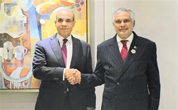   وزير الخارجية يلتقي نظيره الباكستاني