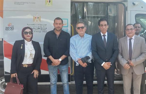 مساعد وزير الخارجية يفتتح مكتب تصديقات على الوثائق والمستندات بمقر نادي هليوبوليس