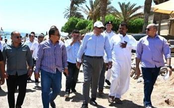 محافظ جنوب سيناء يوجه بتوصيل الصرف الصحي لمنطقة الزرنوق 