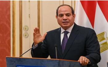   السيسي: مصر تدعو لوقف الحروب.. والقادم أفضل للشعب المصري