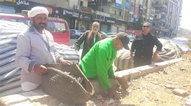حملات نظافة مكثفة في حي شرق أسيوط 