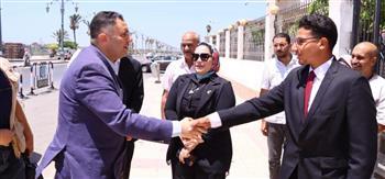 محافظ دمياط يتفقد بطولة الشطرنج بمكتبة مصر العامة فى إطار مبادرة " أنا متعلم مدى الحياة " 