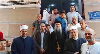  راعي كنيسة يشارك في افتتاح مسجد بالقناطر الخيرية