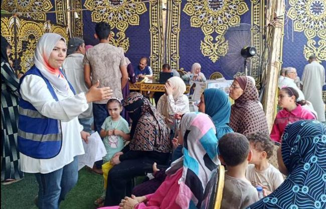 الغربية: قافلة طبية تخدم 2615 مواطنًا