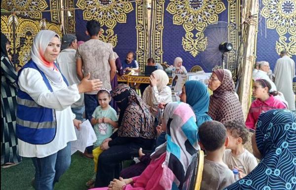 الغربية: قافلة طبية تخدم 2615 مواطنًا