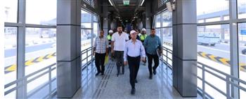   وزير النقل يتابع جاهزية المرحلة الثانية من الأتوبيس الترددي السريع BRT على الطريق الدائري